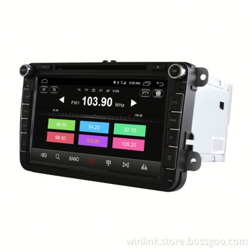 Wholwsale ownice Quad core android 6.0 car audio player for VW PASSAT GOLF POLO support rear camera dvr Mirror